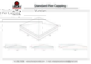 Standard Pier Capping