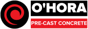 O'Hora Pre-Cast Concrete Logo 180 x 60